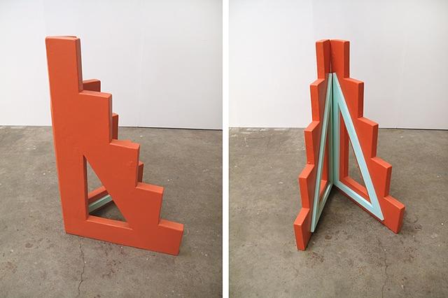 43455x210 (pine, paint) - stairs